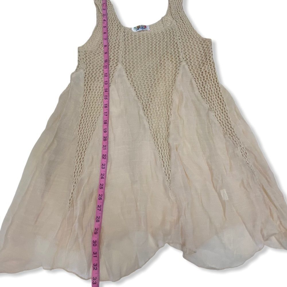 BOHO Crochet Tunic Tank - Picture 7 of 10